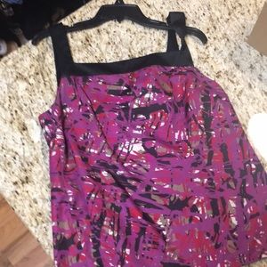 Multi color camisole style blouse